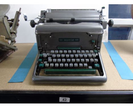 VINTAGE IMPERIAL TYPEWRITER