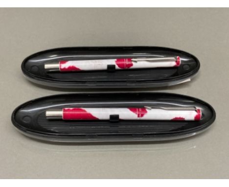 Two new Parker roller ball pens for Sky both cased
