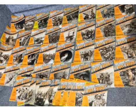 A total of 45 vintage issues of the Great War “I was there” magazines