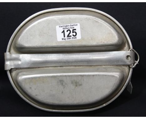 Vietnam War style US forces military mess tin stamped Regal 1966. P&amp;P Group 1 (£14+VAT for the first lot and £1+VAT for s