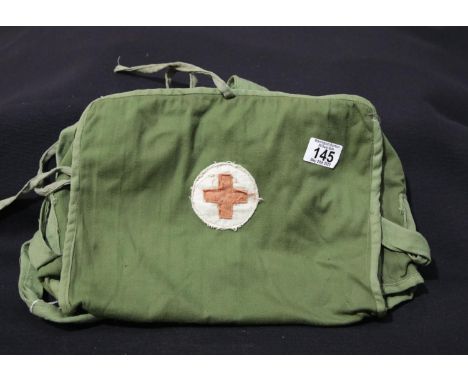 Vietnam War style NVA/Vietcong rainy season medical bag. P&amp;P Group 1 (£14+VAT for the first lot and £1+VAT for subsequent