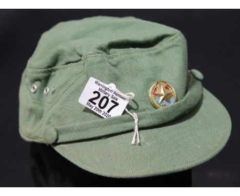 Vietnam War style Vietcong cap. P&amp;P Group 2 (£18+VAT for the first lot and £2+VAT for subsequent lots) 