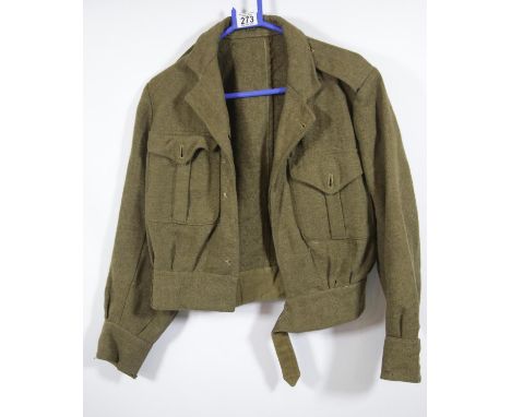British 1951 battledress jacket. P&amp;P Group 3 (£25+VAT for the first lot and £5+VAT for subsequent lots) 