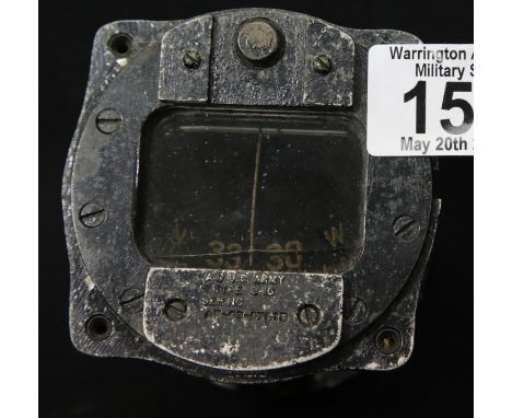 WWII period American binnacle compass, US Airforce type B6 by Bendix Corporation. P&amp;P Group 3 (£25+VAT for the first lot 