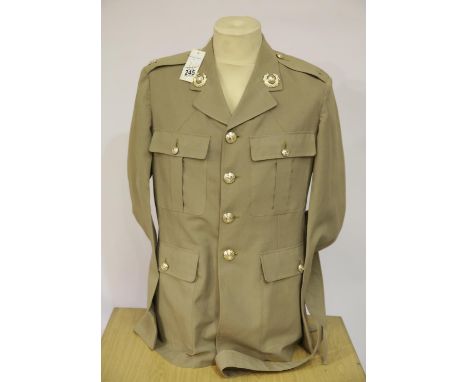 A Royal Marines Tropical Issue jacket. P&amp;P Group 3 (£25+VAT for the first lot and £5+VAT for subsequent lots) 