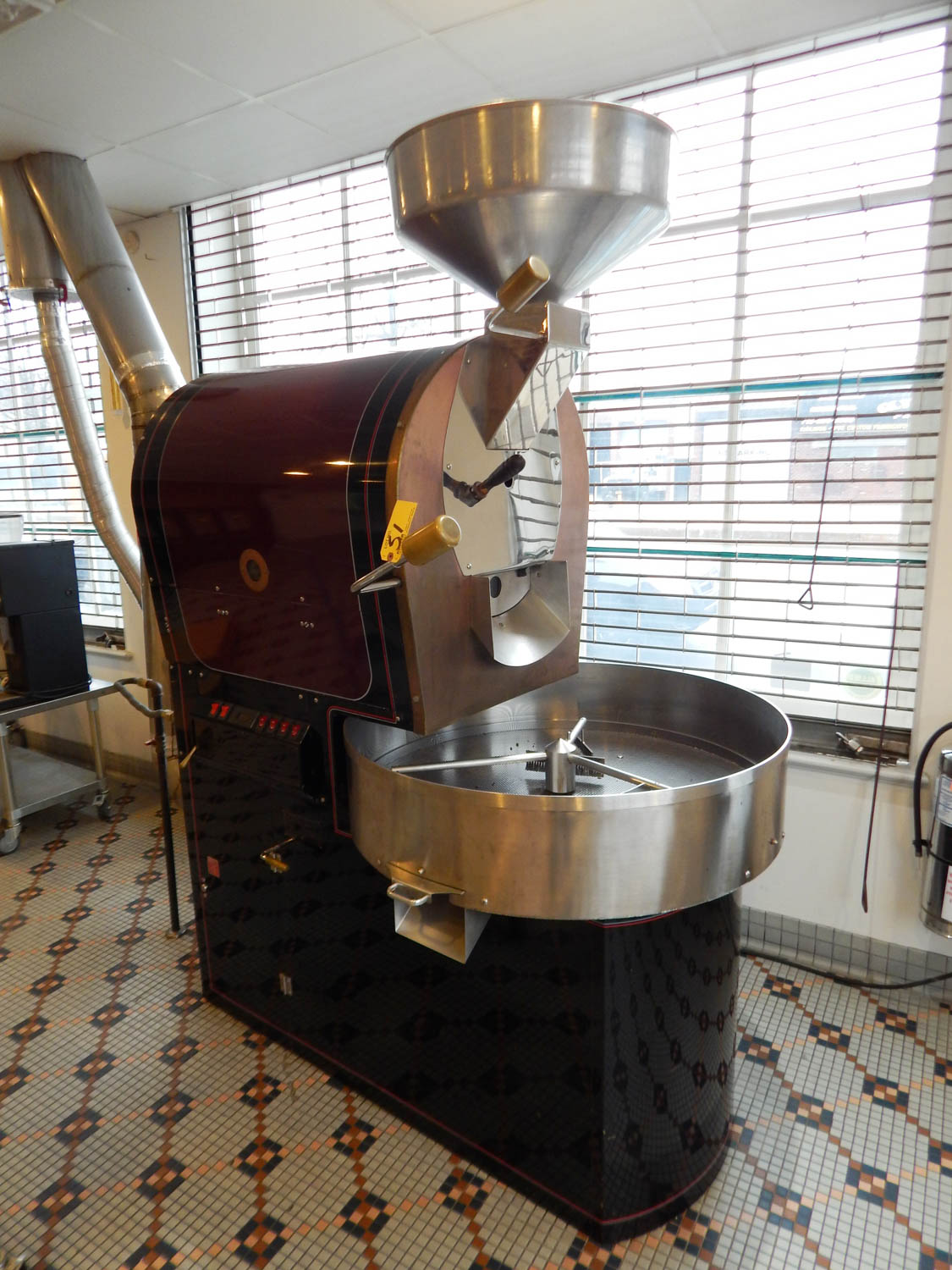 DIEDRICH MDL IR24 COFFEE ROASTER 1050 CAPACITY GAS FIRED WITH