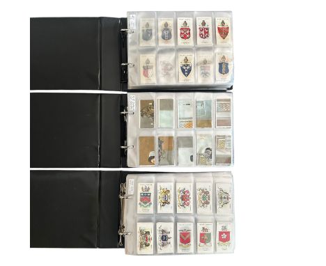 Wills cigarette cards, part sets, some nearly complete, sleeved in 6 full albums with ranges of Association Footballers, Avia