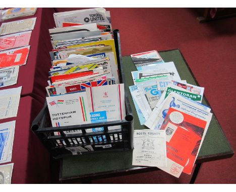 Friendly Match Programmes, approximately 300, including 57-8 Tottenham v. Canto do Rio, 60-1 Manchester United v. Real Madrid
