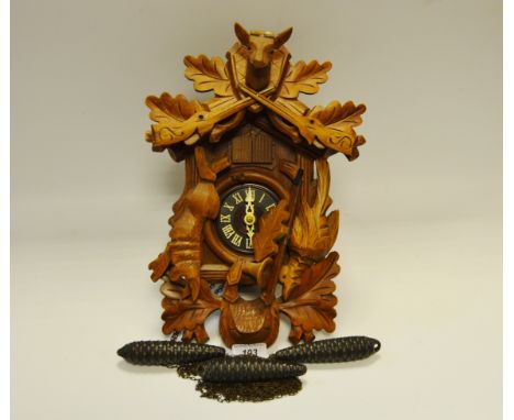 A Black Forest Cuckoo clock (faults)