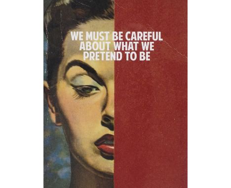 Connor Brothers, colour print, we must be careful, signed in pencil, no. 24/50, image 13" x 9.5", framed 
