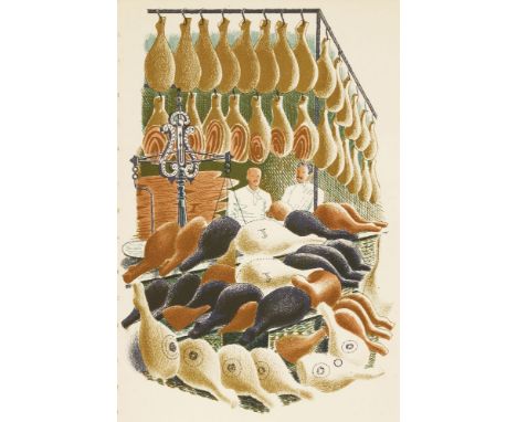 Eric Ravilious (1903-1942)HAMSLithograph, from 'High Street', c.193823 x 15cm, unframed