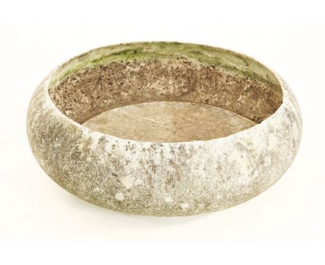 A contemporary garden planter, 70cm diameter
