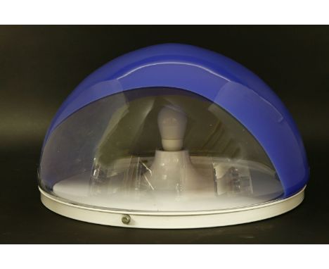 A glass light, designed by Carlo Nason for Mazzega Murano, 44cm diameter23cm high