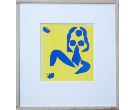 *Henri Matisse (1869-1954)NU BLU IV;NU BLU XOriginal lithograph 1954 from The Last Works, printed by Mourlot after Matisse’s 