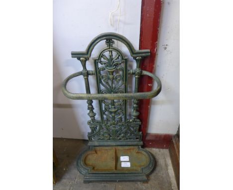 A French cast iron stick stand 