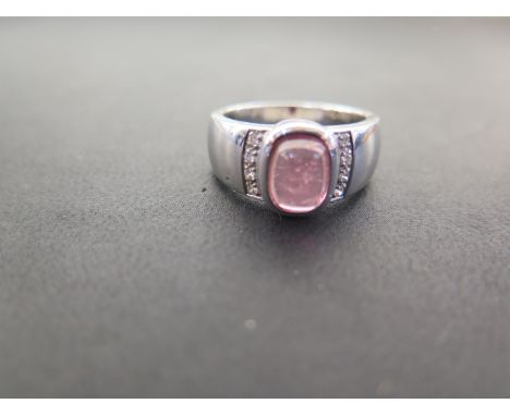 A 14ct gold tourmaline and diamond dress ring - Hallmarked Edinburgh - Ring size T 1/2 - Weight approx 9.6gms
Condition Repor