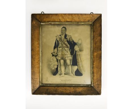 Portrait of The Duke of Sussex FramedApp size: 35x40cm (25x30 picture only)