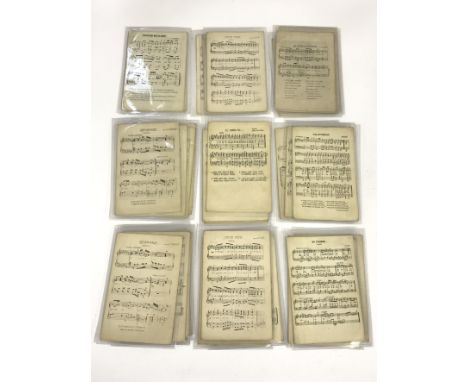 Collection of Vintage Serbian Song Cards (32)