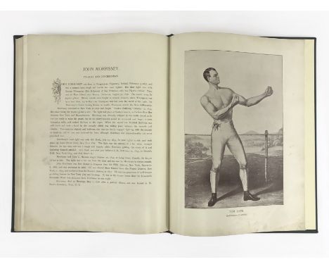 Re-Bound The portrait Gallery of Pugilists of England, America, Australia from James J Corbett running back to Tom Sayers by 