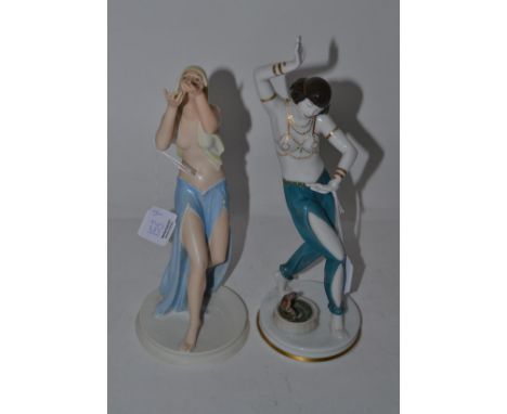 Two Rosenthal porcelain Art Deco figures 