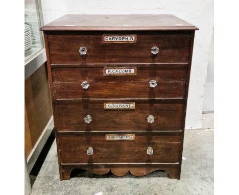 Early 19th century mahogany chest commode, the rectangular hinged lid opening to a fitted interior, the front panel formed as