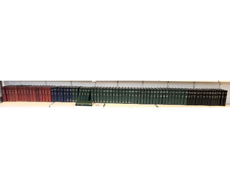 "The Chemist and Druggist Trade Journal" volume  January/June 1985 through to July/December 2011, red,  green and blue cloth 