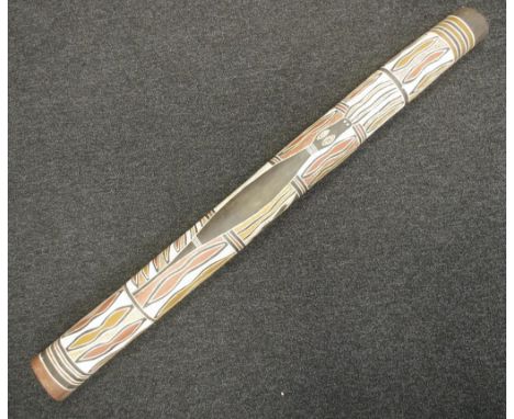 Hand painted didgeridoo 106cm long