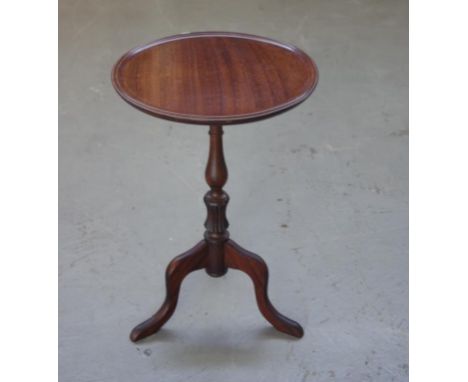 Pedestal wine / lamp table 38.5cm diameter, 57.5cm high