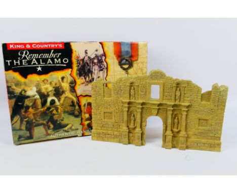 King and Country - A boxed King and Country 'Remember The Alamo' series, RTA14 Alamo Chapel Facade. The diorama accessory app