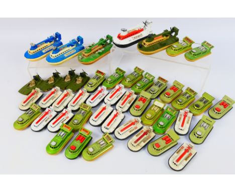 Matchbox - A collection of unboxed Hovercraft models including # 2, # 72, K-22 and Swamp Rat air boats # 30. They show some s
