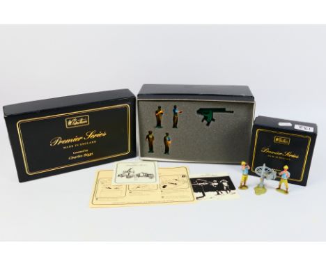 Britains - Two boxed Britains 'Premier Series' sets, including Britains #8926 Thornycroft A.A. Truck with Service Detachment;