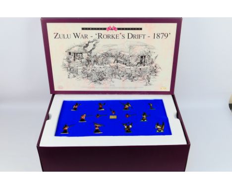 Britains - A boxed Limited Edition Britains #5198 'Zulu War - Rorke's Drift 1879' set. The set appears to be in Mint conditio
