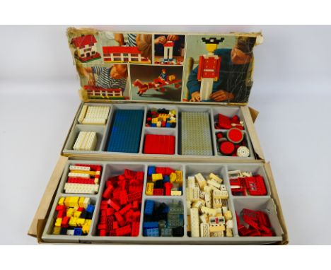 Lego - A vintage 1967 Lego #070 Universal Building Set. The set show age and play wear and appears to be in Fair Plus - Good 
