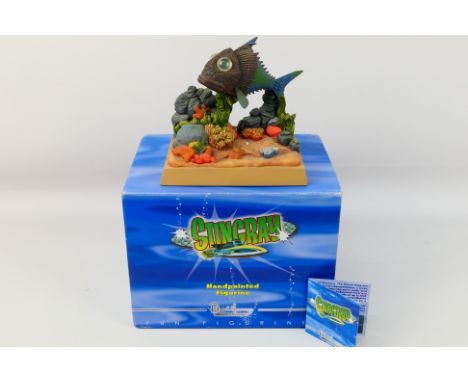 Robert Harrop - Gerry Anderson - A boxed Limited Edition Robert Harrop STF02 Stingray 'Terrorfish'. The figurine shows some d