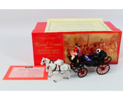 Britains - A boxed Britains Collectors Club Centenary Series Limited Edition #00293 'Queen Victoria in the Royal Barouche wit