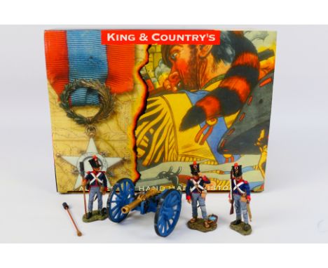 King and Country - A boxed set from the King and Country 'Remember The Alamo' series, RTA30 Mexican Artillery'. The set appea