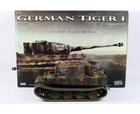 Forces of Valor - A boxed 1:16 scale Limited Edition Forces of Valor #85504 WW2 German Tiger 1 Tank 'Michael Wittmann's Final