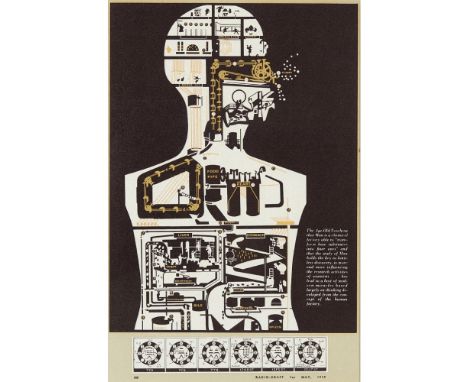 [§] SIR EDUARDO PAOLOZZI K.B.E., R.A., H.R.S.A. (SCOTTISH 1924-2005)  MAN HOLDS THE KEY   From the 'Bunk' portfolio, 1972, sc