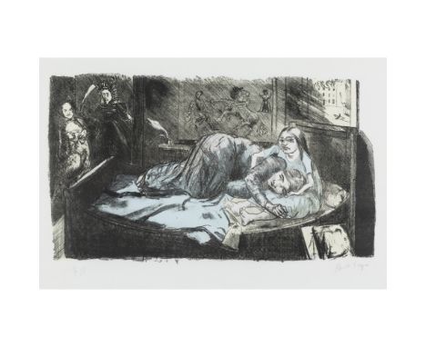 [§] PAULA REGO D.B.E. (BRITISH/PORTUGUESE B.1935)  JANE AND HELEN   Signed, numbered 3/4 and inscribed p.p. in pencil to marg