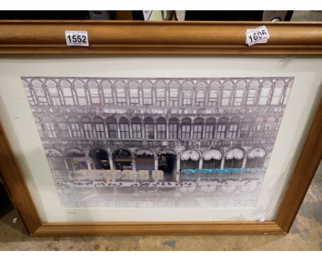 Framed artist signed print 2/10. Not available for in-house P&amp;P 