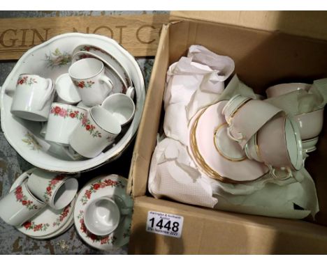 Colclough tea service and other mixed items. Not available for in-house P&amp;P 