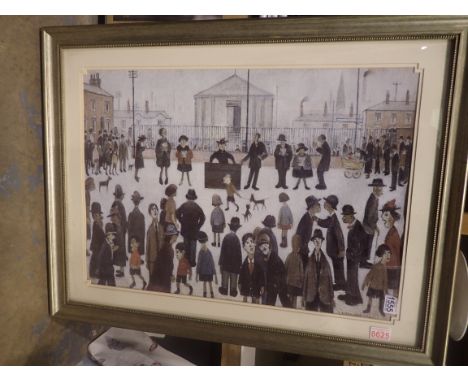 Lowry print the prayer meeting. Not available for in-house P&amp;P 