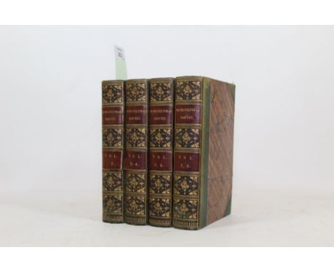 Harrison, Joseph. The Floricultural Cabinet, and Florist's Magazine, volumes 1-8 only, 8 engraved additional titles, 108 hand