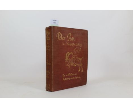 Barrie, J.M. Peter Pan in Kensington Gardens, first edition, 50 tipped-in coloured plates, guards, light spotting, pp.ix-xii 