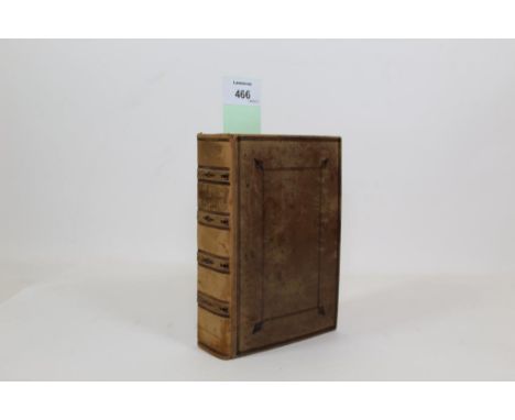 Guevara, Antonio de. The Mount of Calvarie, 2 volumes bound in one, wood-engraved title vignette, lacking D4, D5 and F6, a fe