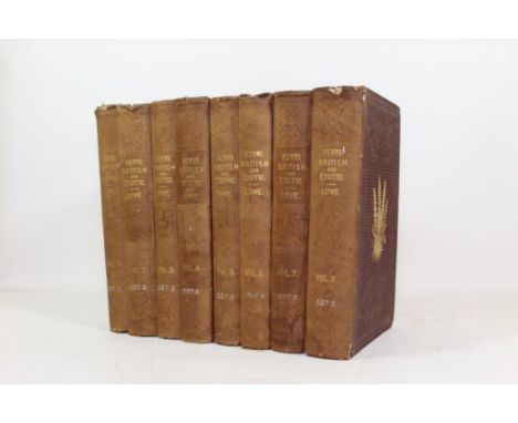 Lowe, Edward Joseph. Ferns: British and Exotic, 8 volumes, 479 chromo-lithographed plates, tissue guards, light spotting, ori