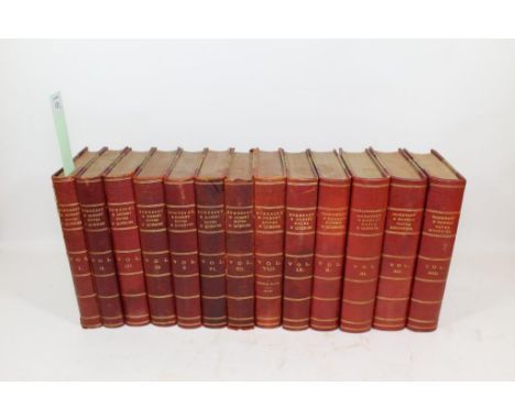 Norris, Hugo and Charles Herbert Mayo, editors. Notes and Queries for Somerset and Dorset, volumes 1-13 only, light spotting,