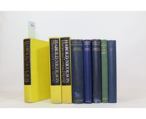 Nicholson, Harold. Diaries and Letters 1930-1962, 3 volumes, first editions, portrait frontispieces, plates, original cloth, 