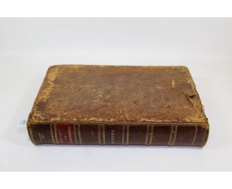 Rudder, Samuel. A New History of Gloucestershire, first edition, 6 engraved plates only, double-page engraved map, cropped an