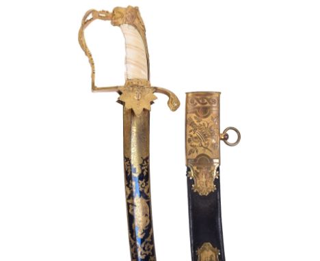 ^ Superb Brechin Volunteer Infantry Georgian Presentation Sword by Woolley, Deakin, Dutton & Johnson,1808, of Scottish Nation